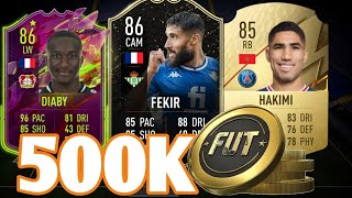 fifa 22 500k squad builder | fekir squad builder