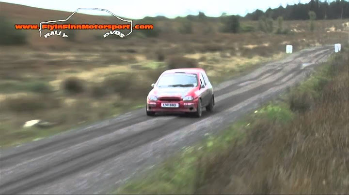 Massive Jump at EMC Clubmans Stages Rally 2014 (Flyin Finn Motorsport)