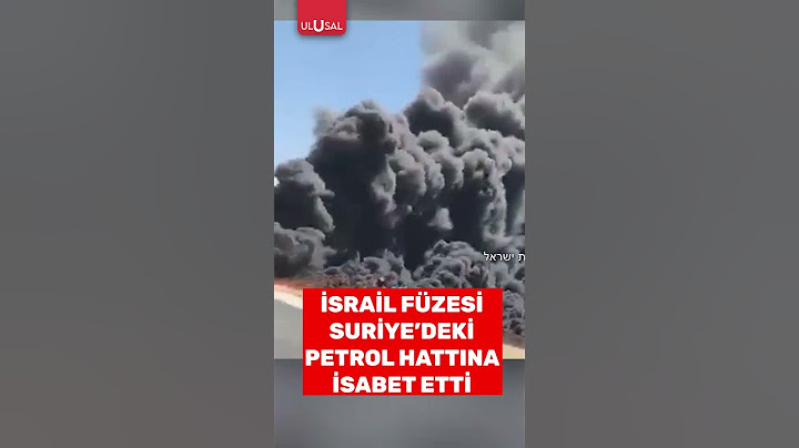 İsrail'in önleyici füzesi Suriye'de bir petrol boru hattına isabet etti #shorts #israil #suriye