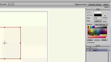 Anime Studio 9 Debut Tutorial - Beginner