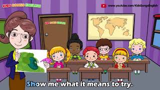 Kids learn English through songs: Teach Me Well  | Kid Song | Elephant English