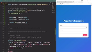 Getting Started with Vue.js: #14 Processing a Form with Vue