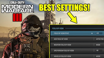 Absolute BEST SETTINGS for Modern Warfare 3 (Graphics, Controller and Audio Settings) | PS5/XBOX/PC