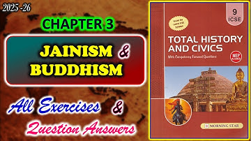 Jainism and Buddhism | Class 9 History | Chapter 3 | All Answers | 2025-26