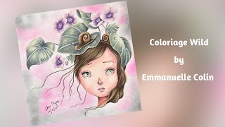 how to color a soft palette | coloriage wild | Emmanuelle Colin screenshot 1