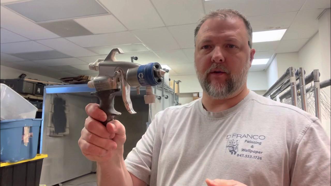 Why paint is splattering from the top of your graco 9.5 hvlp sprayer