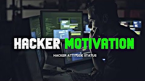 HACKERS MOTIVATION PART 2 🧑‍💻💪 ~ hacker attitude status #enter10room