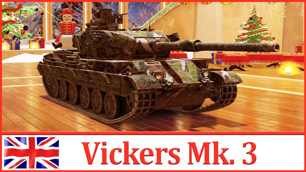 Vickers Mk. 3. Первые 100 боёв. Часть 4. Tanks Blitz