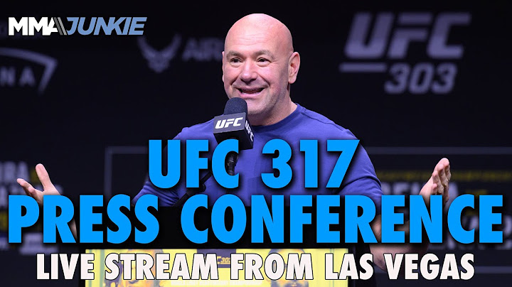 UFC 317: Topuria vs. Oliveira pre-fight press conference live stream
