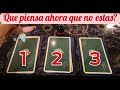 Que siente ahora que ya no estas en su vida? 💔 TAROT & PENDULO INTERACTIVO (Lectura Infinita) 🔮