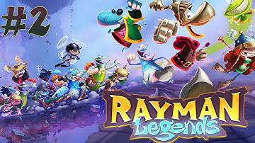 Rayman Legends - Walkthrough - Part 2 - Creepy Castle (X360/PS3/PC) [HD]