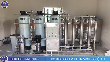 Thành Tín Hệ thống lọc nước tinh khiết 1000l/h  cho Nhà Máy KCN -  0964.511.345  thanhtin.net