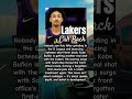 Bufkin’s Second Chance #kobebufkin #lakers #lakersnation