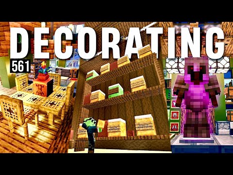 How To Decorate a Minecraft House! - Let\'s Play Minecraft 561 ...