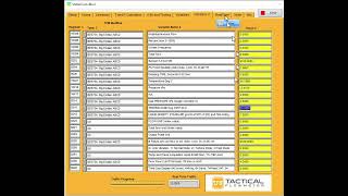 VortexCom Program Configuration Variables on a TacticalFlowMeter.Com Vortex Multivariable Flow Meter