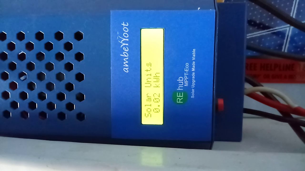 Amber root mppt charge controller 25A