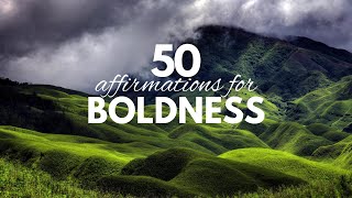 50 Affirmations for Boldness | Positive & Scriptural Affirmations | 5 Mins