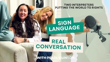 CODA Stories, Deaf Rights & BSL Interpreting | Conversation with Pearl Clinton (Sign Life)
