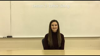 OT Printing Program Letter Sizing