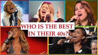 TOP 5 Best Female Singers in their 40s!!! (Christina, Beyoncé, Jennifer, Sohyang & Kelly) #2023