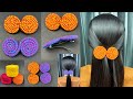 How to make Hair Clip From Yarn and Waist Rope. DIY Yarn Hair Clip.
