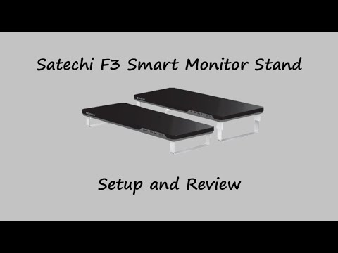 Setup and Review of the Satechi F3 Smart Monitor Stand