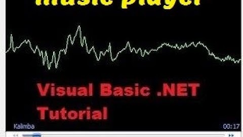how to create music player in vb.net | make music player using vb.net in visual studio