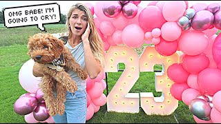 KATIES 23RD BIRTHDAY SURPRISE! *SHE DIDNT EXPECT THIS*