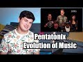 Vocal Coach Reaction to Pentatonix - Evolution of Music