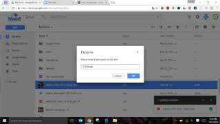 Google Sites 4 - Rename and share your video