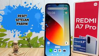 How to Factory Reset Redmi A7 Pro