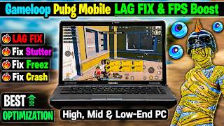 Gameloop PUBG Mobile Settings for High & Low End PC 2026 | Emulator Lag Fix & FPS Boost
