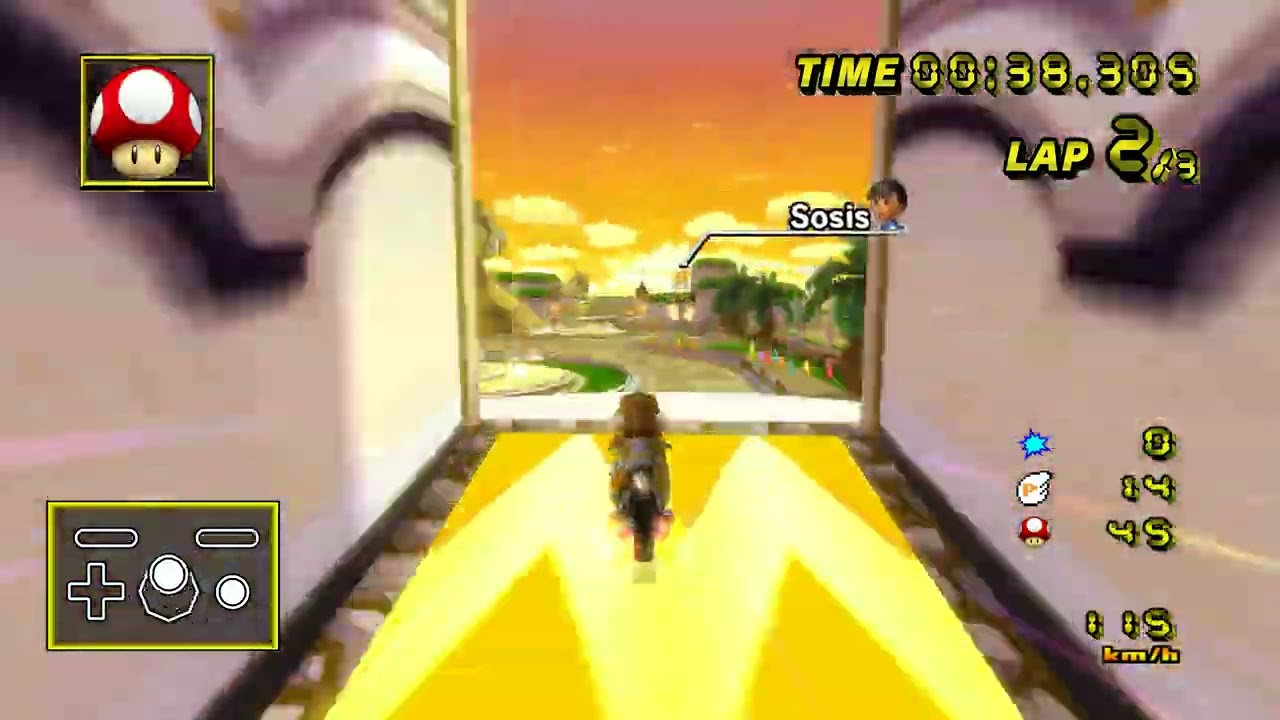 MKW] デイジーサーキット - 1:29.736 - ARime (国内11位) - YouTube