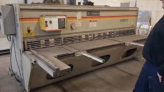 10' x 1/4 Accurshear For Sale