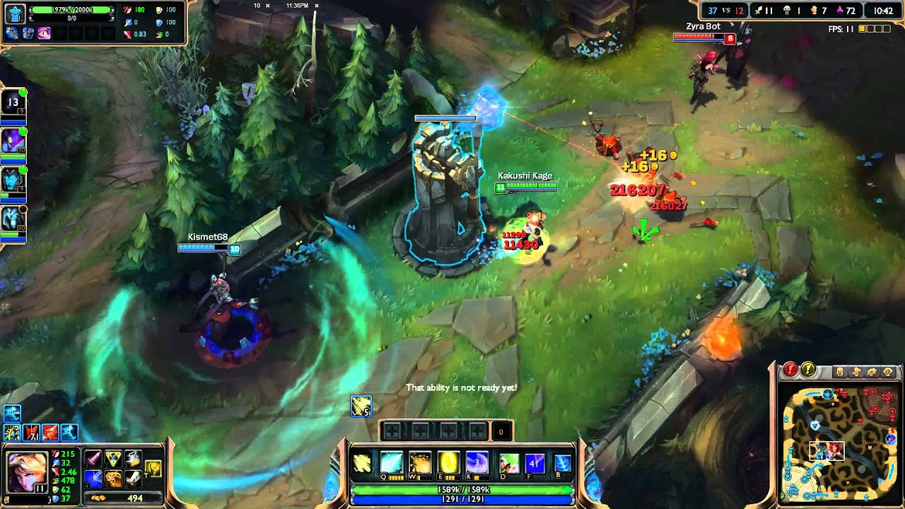 League of Legends URF 2015(Coop vs AI) as Ezreal YouTube