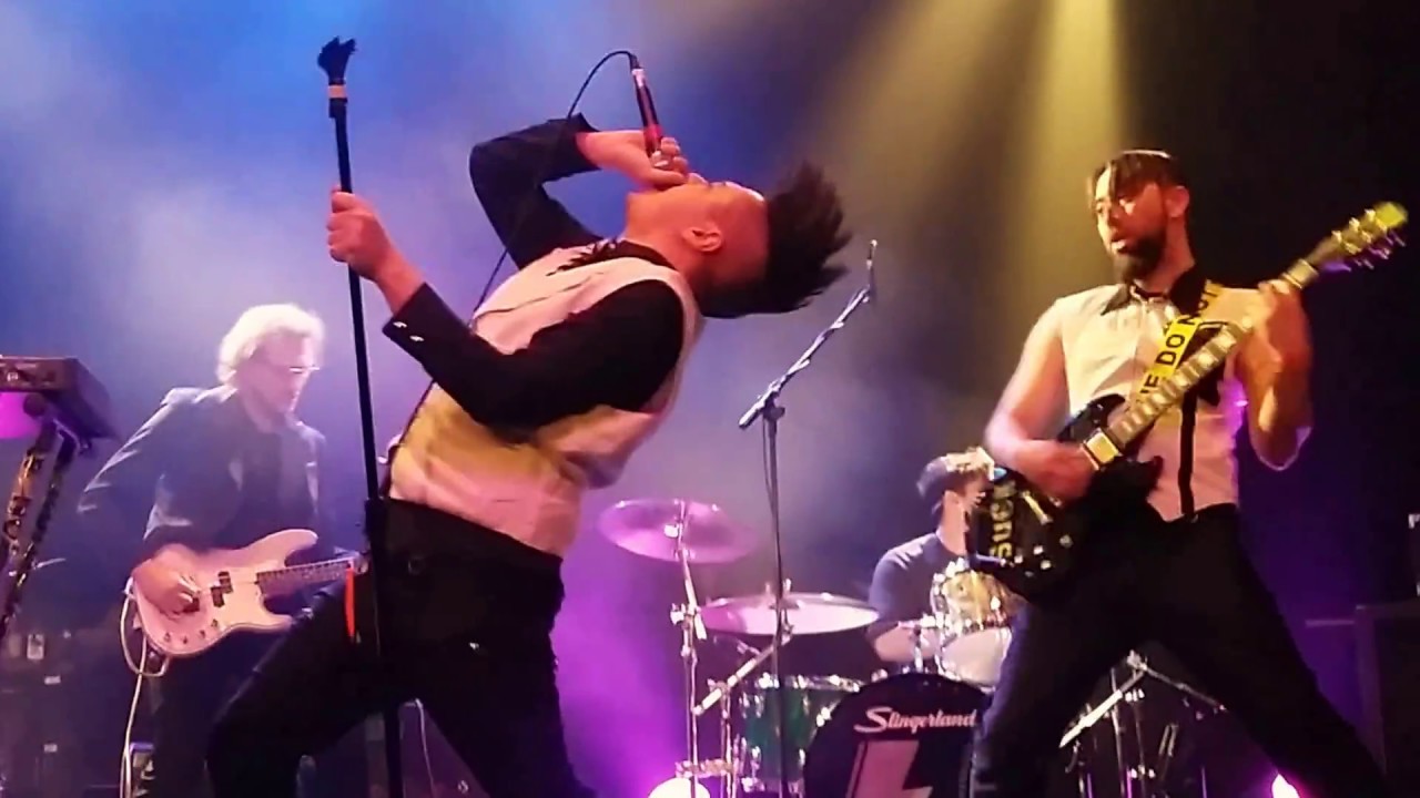 Left Spine Down at the David Bowie Tribute Night 2016
