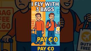 3 bags. €0 in fees. This airport hack works every time!