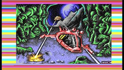 CYBERNOID II HEWSON LOADING MUSIC COMMODORE 64 C64 GAME (MADCOMMODORE)