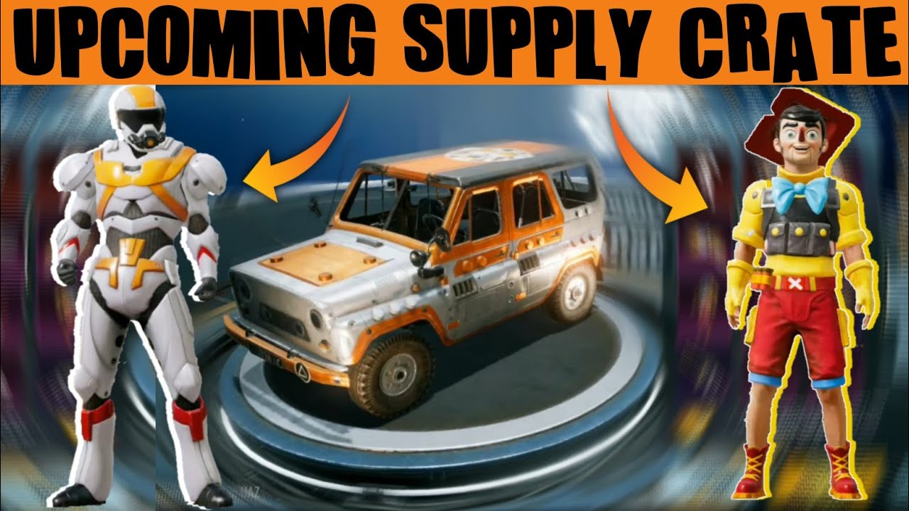 SUPPLY CRATE IN BGMI/PUBGM NEW V1.6 SUPPLY CRATE FIRST LOOK
