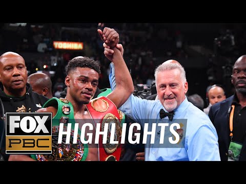 Errol Spence Jr. breaks down his title fight victory over Shawn Porter | HIGHLIGHTS | PBC ON FOX