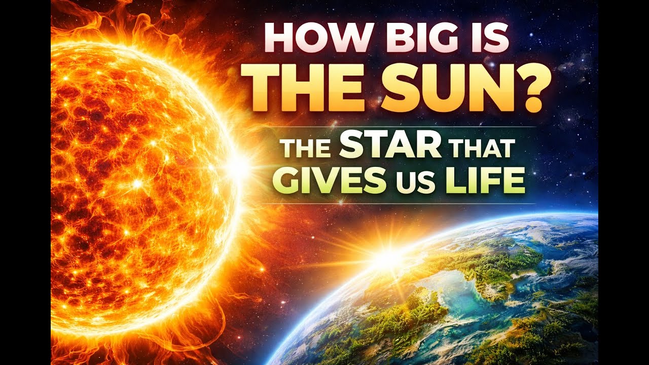 How Big Is the Sun? ☀️ 