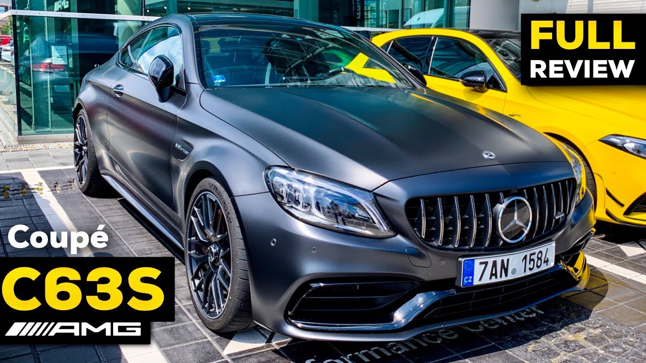 2019 Mercedes Amg C63 S Coupe V8 Full Review Brutal Sound Facelift Interior Exterior Infotainment