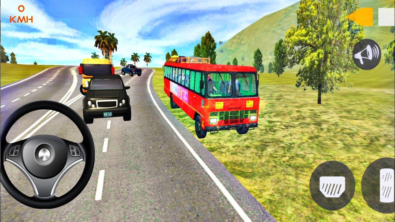 New Red Bus Game  ❤️लाल परी बस❤️ Indian Bus Game - Dollar DJ Song | Android Gameplay🚌