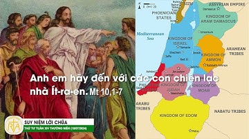 Suy Niệm Lời Chúa, Thứ Tư Tuần XIV Thường Niên (10/07/2024)