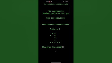 Make One(1) like pattern IN C LANGUAGE