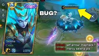SELENA MAPHACK?! | HOW I PREDICT WHERE ENEMIES ARE 🤭(SELENA MVP GAMEPLAY) | MLBB