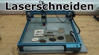 Sculpfun S9 | 5.5W Laser | Lasercutter Aufbau und erster Test