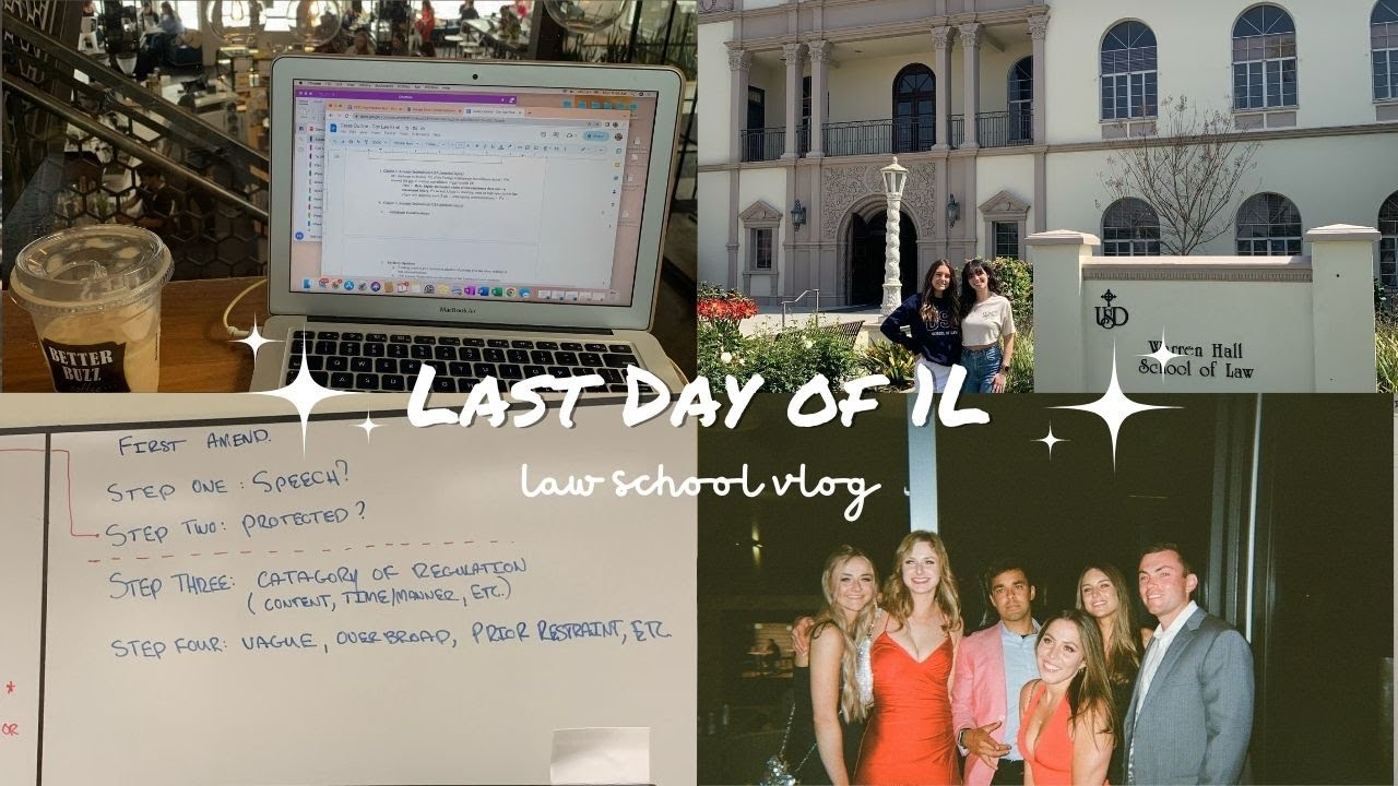 Last Day of Class as a 1L at USD School of Law