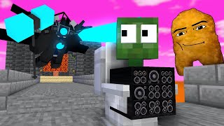 Monster School : SKIBIDI RUNNER CHALLENGE  Minecraft Animation