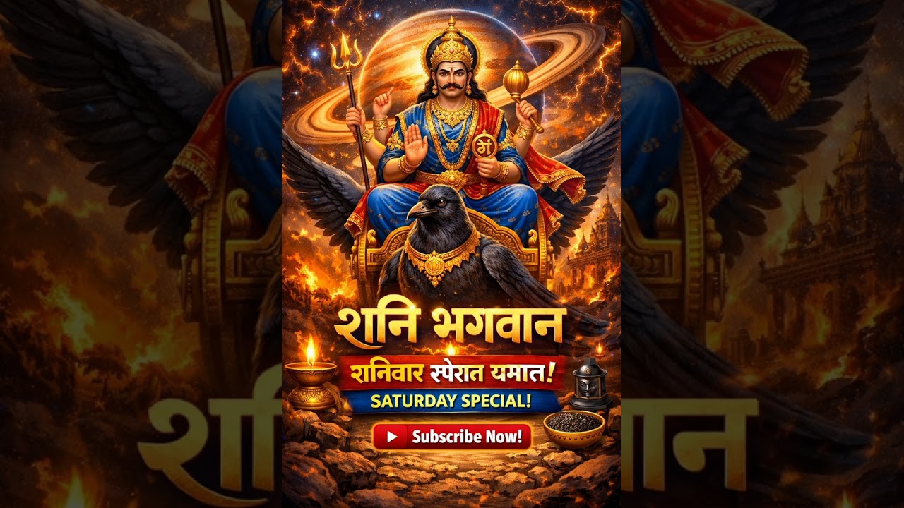 शनिवार विशेष | शनि देव मंत्र | Shani Mantra for Peace & Protection | Shanivar Vrat